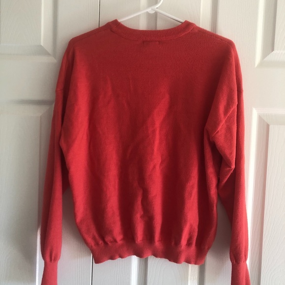 Ardene Cuffed Red Sweater - Picture 2 of 3